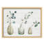 Plantes vertes inclinées dans des vases, Illustration moderne botanique, petit décor, œuvre d'art moderne-101376307-101376304