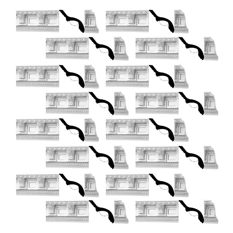 Moulure couronnée H 4 3/4 po x l 1/2 po x P 4 3/4 po