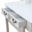 Ensemble coiffeuse et tabouret Pepperell