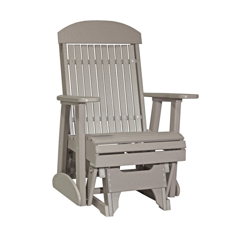 Fauteuil coulissant classique Bosom, Bois vieilli