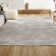 Atricia High-Low Minimalist Scandi Striped Ivory/Cream Indoor/Outdoor Rug