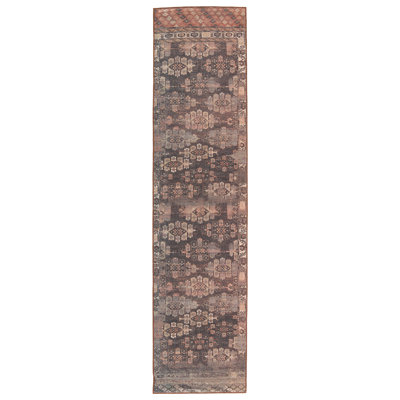 Machine Washable Southwestern Power Loom Polyester Area Rug in Brown/Terracotta -  Kate Lester + Jaipur Living, RUG152936