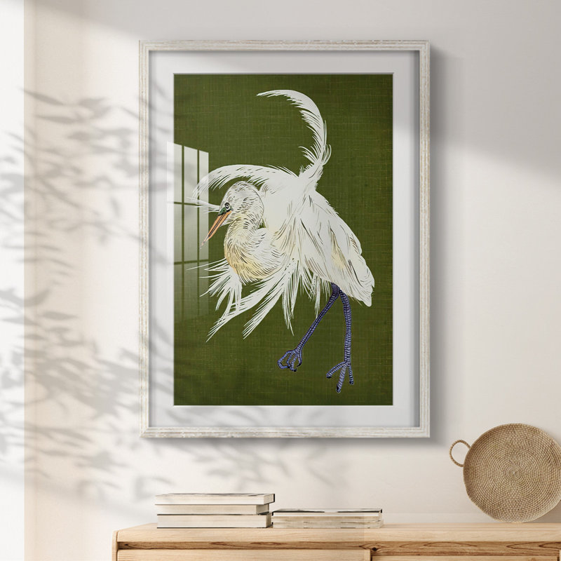 Keane - Toile tendue avec châssis, H 19,5 po x l 16,5 po, Blanc