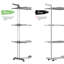 126cm Rolling Clothing Rack-1422465263