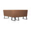 Nateesha Faux Leather Upholstered Bench-1888797511