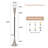 72.83'' Traditional Floor Lamp