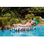 Poolmaster Zany Zebra Jumbo Piscine Float Rider, Zebra