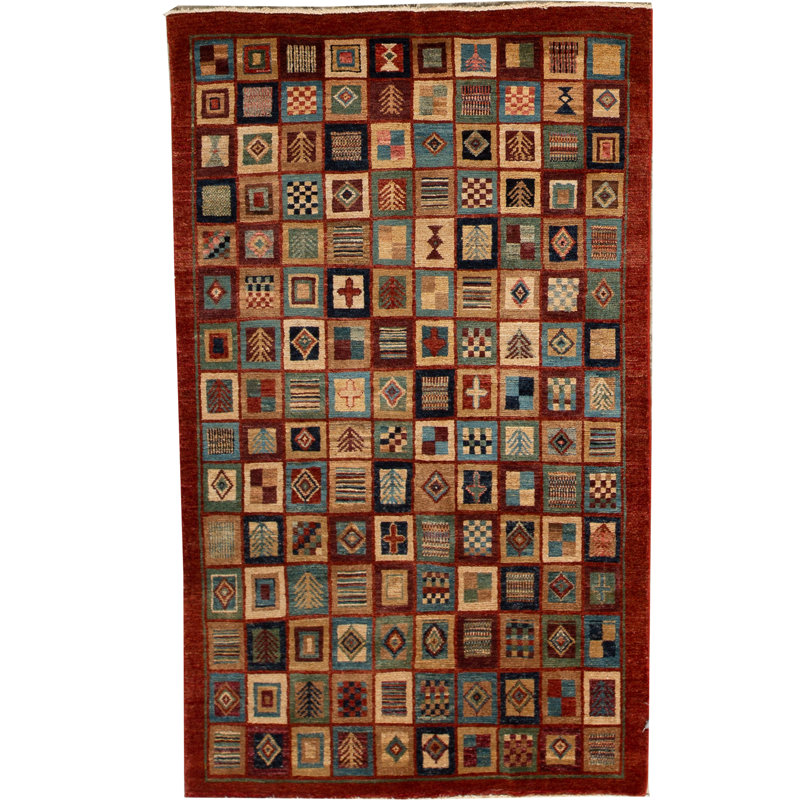 Hand-Knotted High-Quality Red Area Rug
