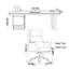 Ensembles de bureau modernes et minimalistes haut de gamme-582838055