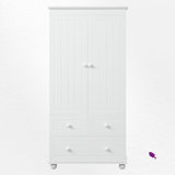 Tall Storage Cabinet With Three Drawers For Bathroom/Office