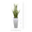 67 " H Faux Snake Plant in Fiberstone Pot