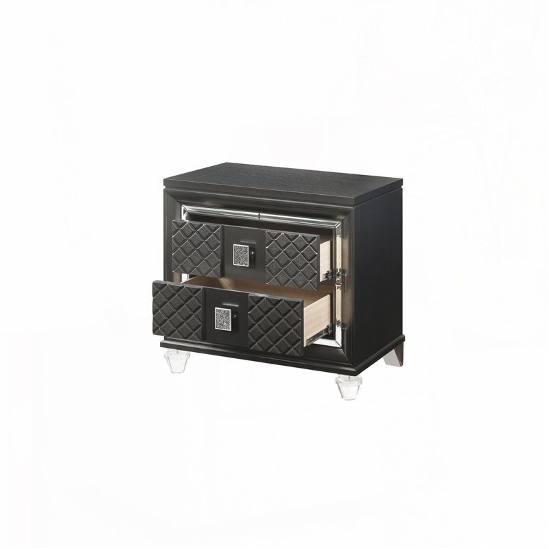 Gray Nightstand