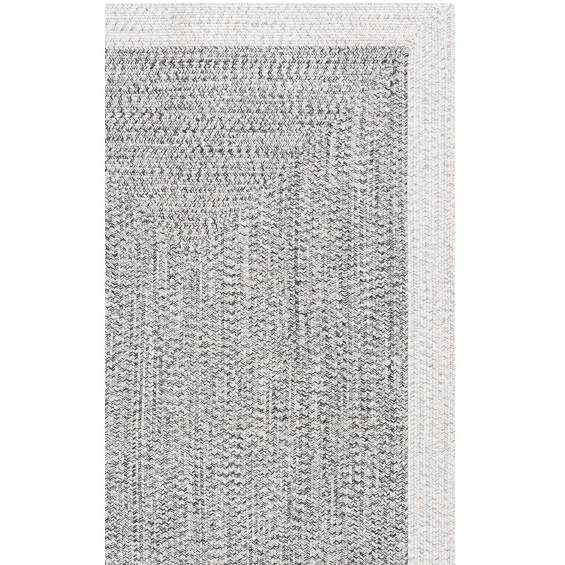 Braided 281 Hand Woven Performance Machine Washable No Pattern Rug, Rectangle 3' x 5'