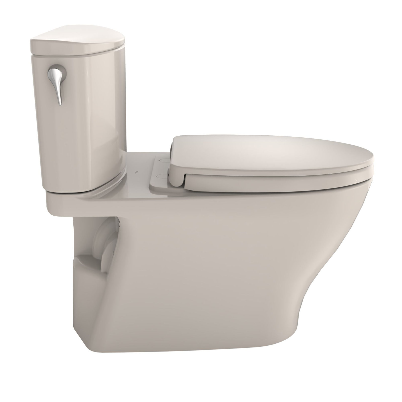Aquia® IV Dual-Flush 2-Piece Toilet, Sedona Beige, Left