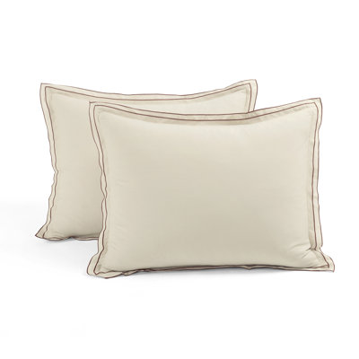 Hampton Embroidered Cotton Duvet Cover Set