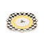 Bee Toile Salad Plate