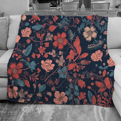  Couverture en molleton Botanical