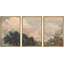 Nuage aquarelle pastel, ciel nuageux, forêt, arbre, horizon, illustration, œuvre d'art moderne, minimaliste-100707621-100707624
