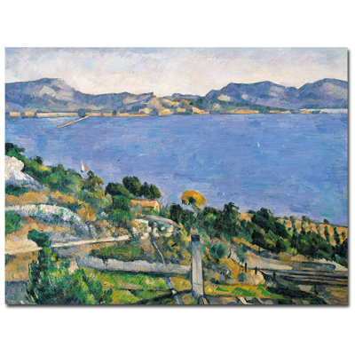 " The Little Bridge, 1879 " by Paul Cezanne Painting Print