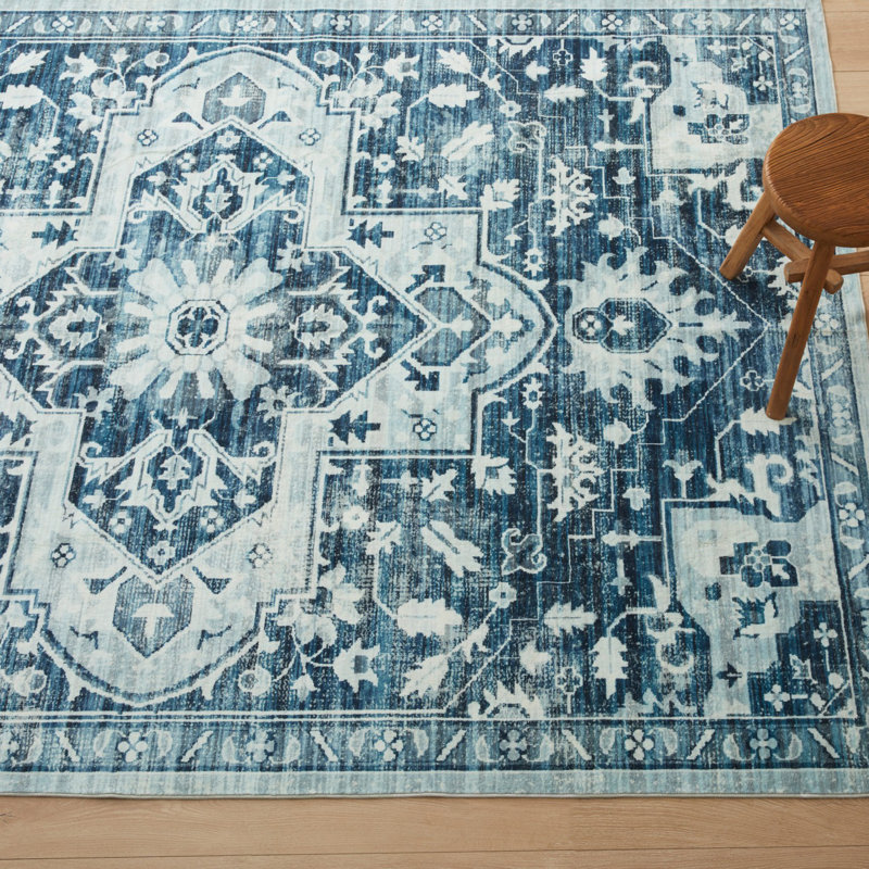 Oriental Machine Tufted Shag Area Rug, Rectangle 200 x 290 cm