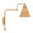 Linell 1-Light Wall Sconce in Warm Brass
