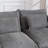 74.8" Wide Modular Loveseat Sofa Comfy Cloud 2-Seater Couch -1703571707
