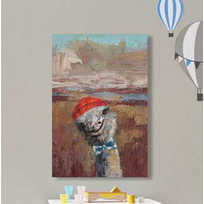" Playful Ostrich "