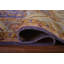 Grand tapis indien mauve fait à la main Oushak 12 x 15