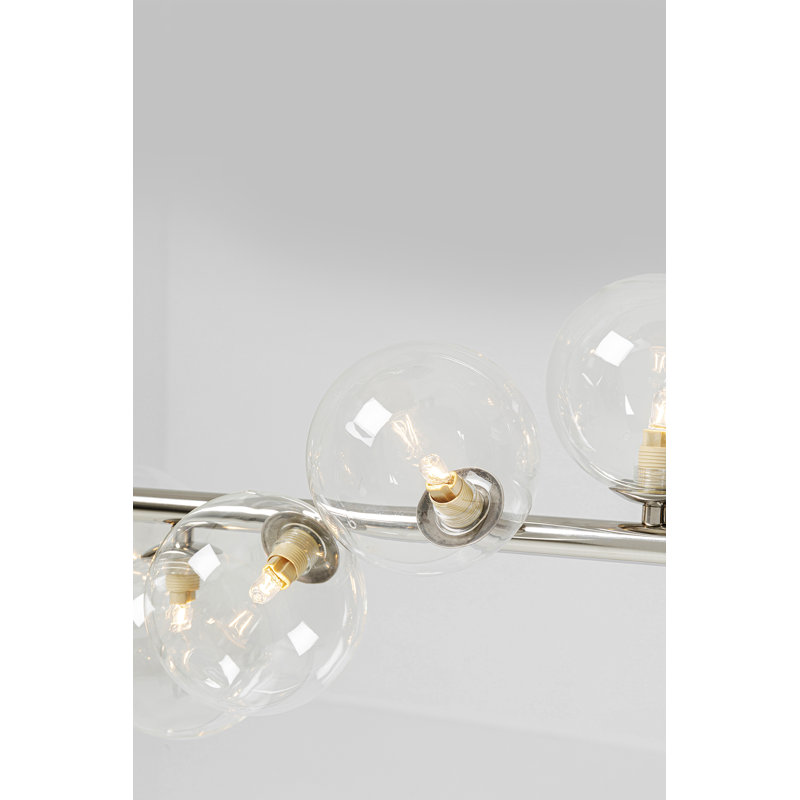 Pendant Lamp Scala Balls 155cm, Silver
