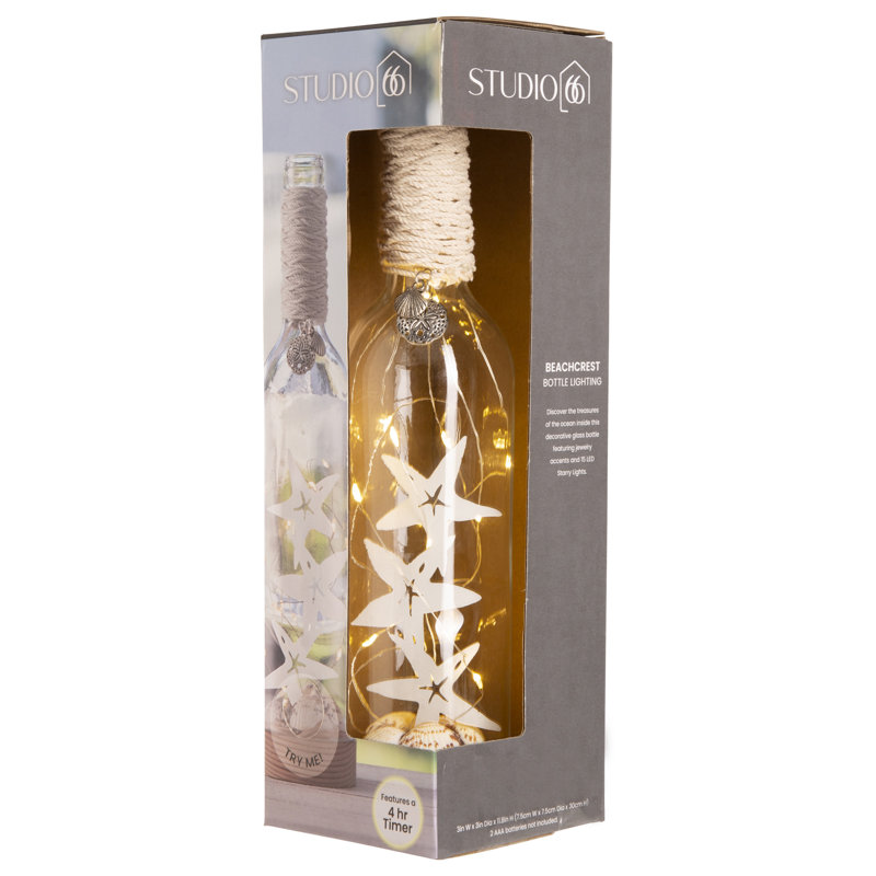 Glass Decorative Bottle