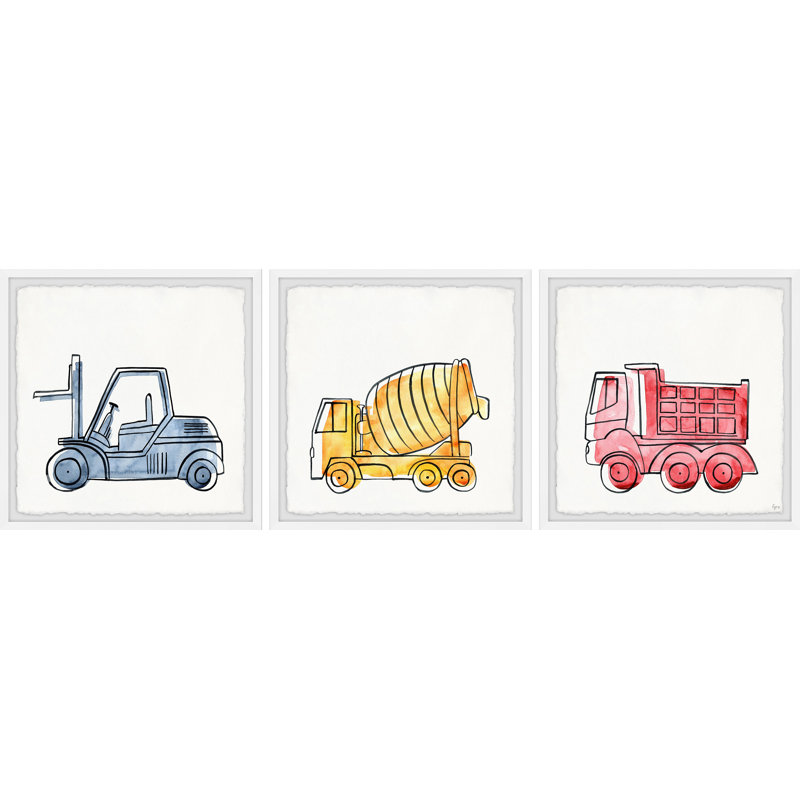 Sandbach 3 Piece Wrapped Canvas Print, 81cm H x 244cm W