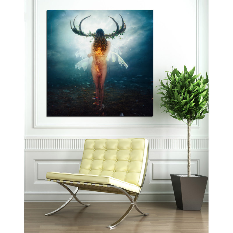 « shelter » par mario sanchez nevado, impression sur toile tendue, H 26 po x l 26 po