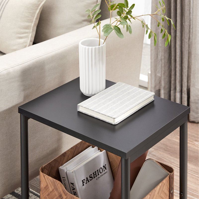 Aleesa Side Table Set, Black