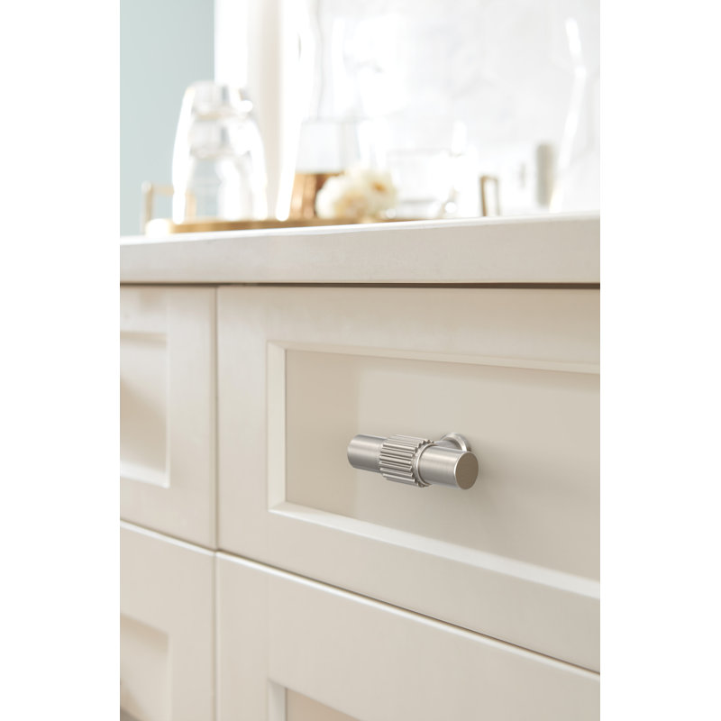 Poignée d'armoire de 2 po (51 mm) de longueur Farewind, Nickel satiné