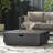 Square Iron Fire Pit-50 000 Btu-523138916