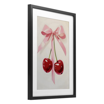 «Tied With A Pink Bow», impression sous verre, design by Creative Studio
