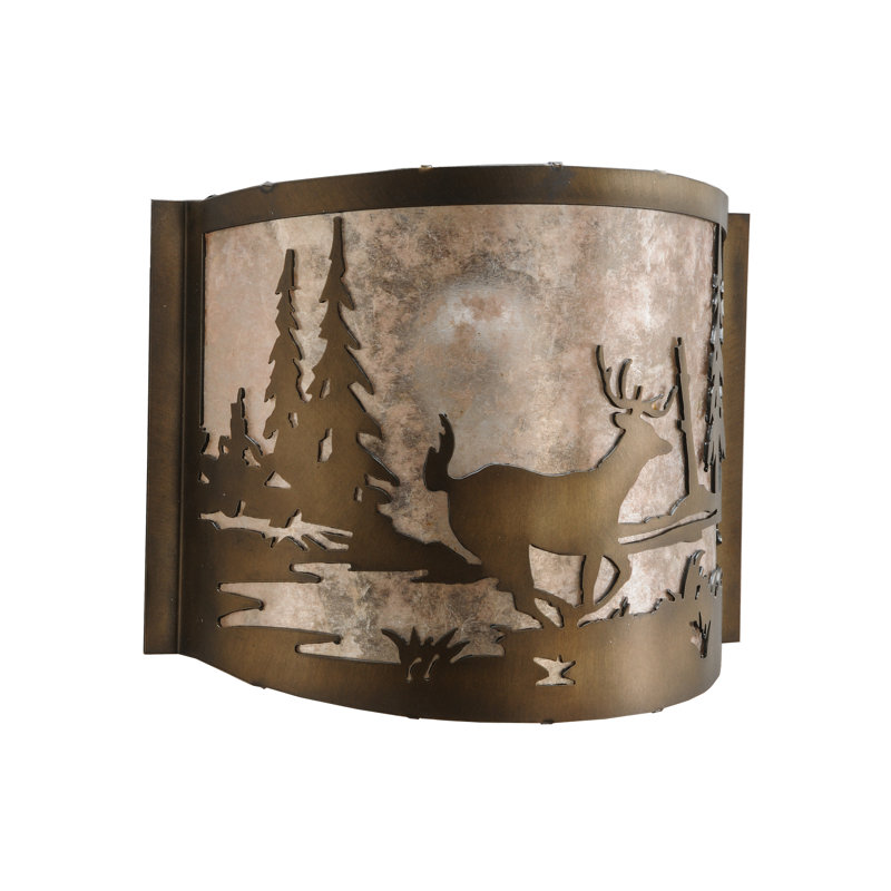 Applique murale Deer At Lake Right