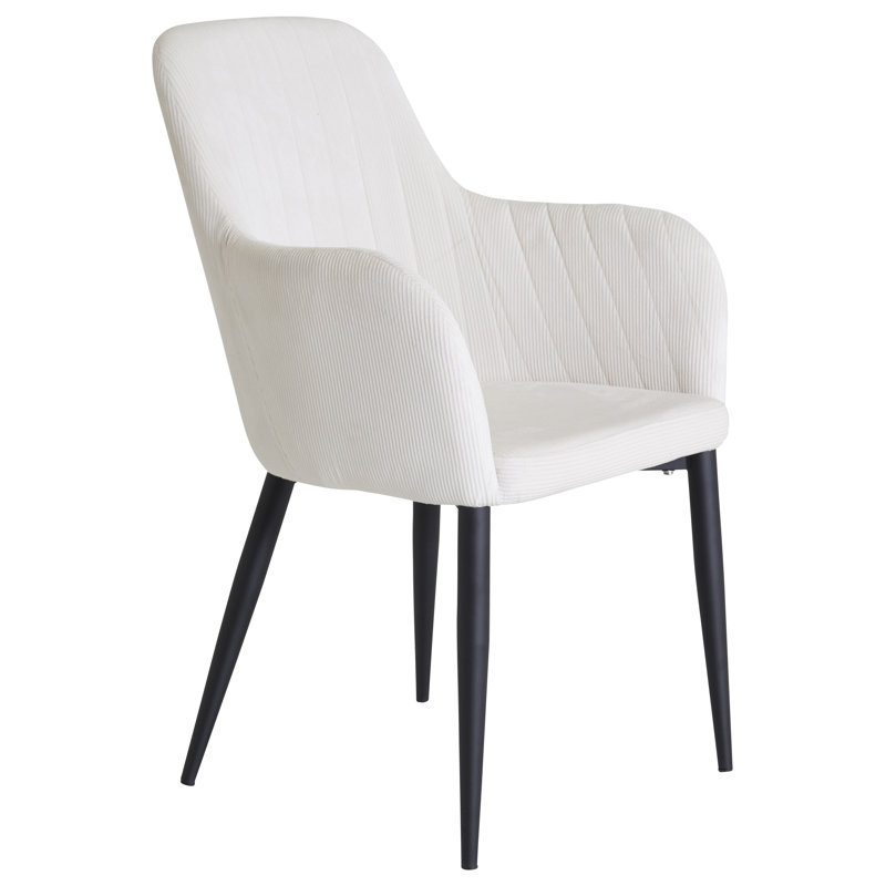 Phineas 48cm H Polyester Blend Upholstered Armchair, Beige