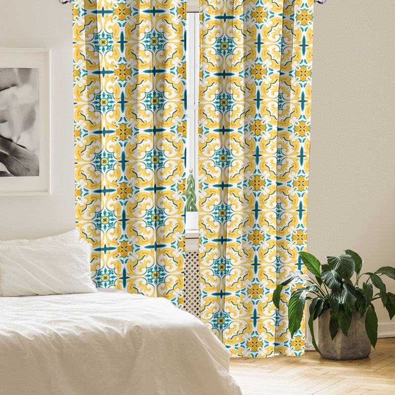 Multicolore East Urban Home, L 56 po x L 84 po