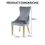 Upholstered Full Back Dining Chair-31426840