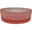 Lavabo de salle de bain rond en verre texturé 16 po Scotch - Collection Timeless-90991014-128042367