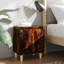 Rensselaer Bed Cabinet with Solid Wood Legs 40x30x50 cm-1394046322