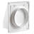 Lambro® 6-In. Plastic Wall Exhaust Or Air Intake Vent With Hinged Screen, Removable Damper & 1.25-In. Collar, White, 3510W-125361902
