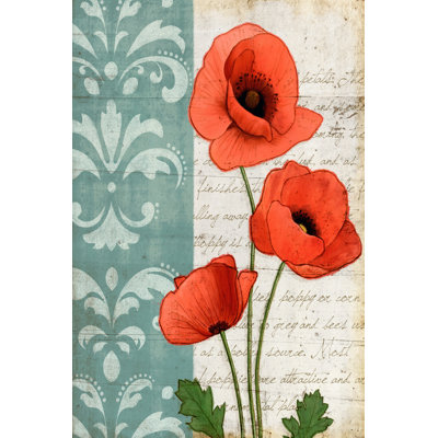 Poppies - Wrapped Canvas Art Prints