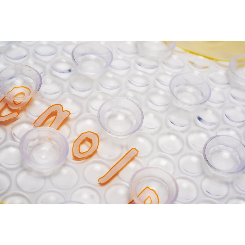 Bobbing Along' Children's Duck Bath Mat with Secure Suction Cups