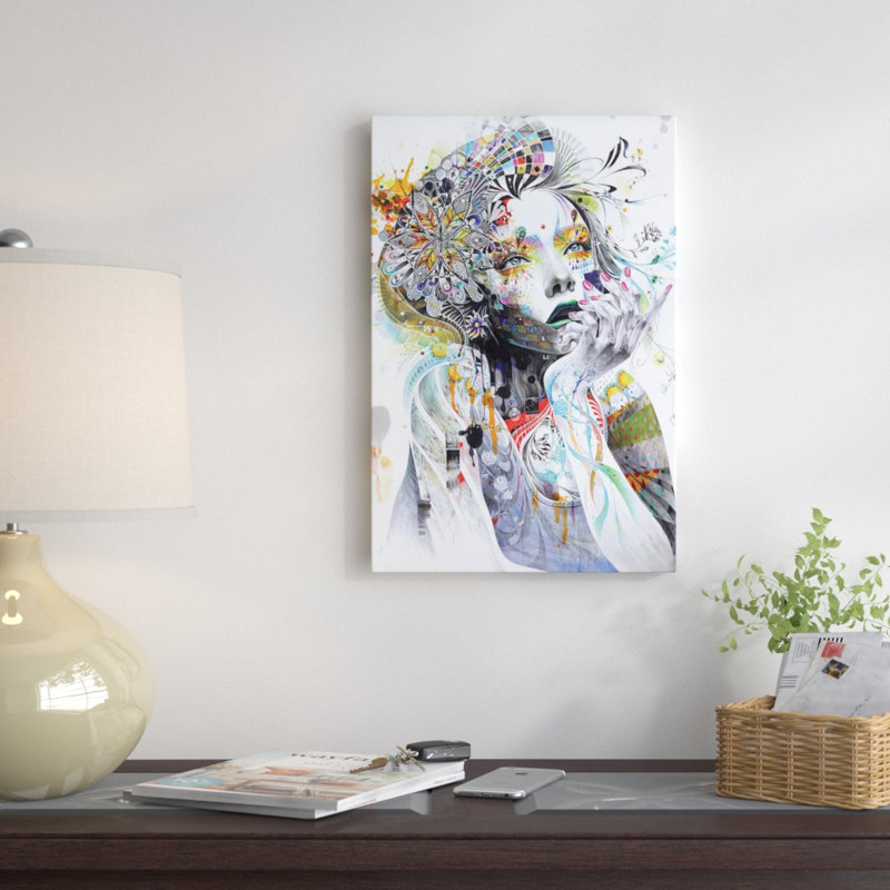 « circulation », impression sur toile tendue, H 40 po x l 26 po x P 1,5 po