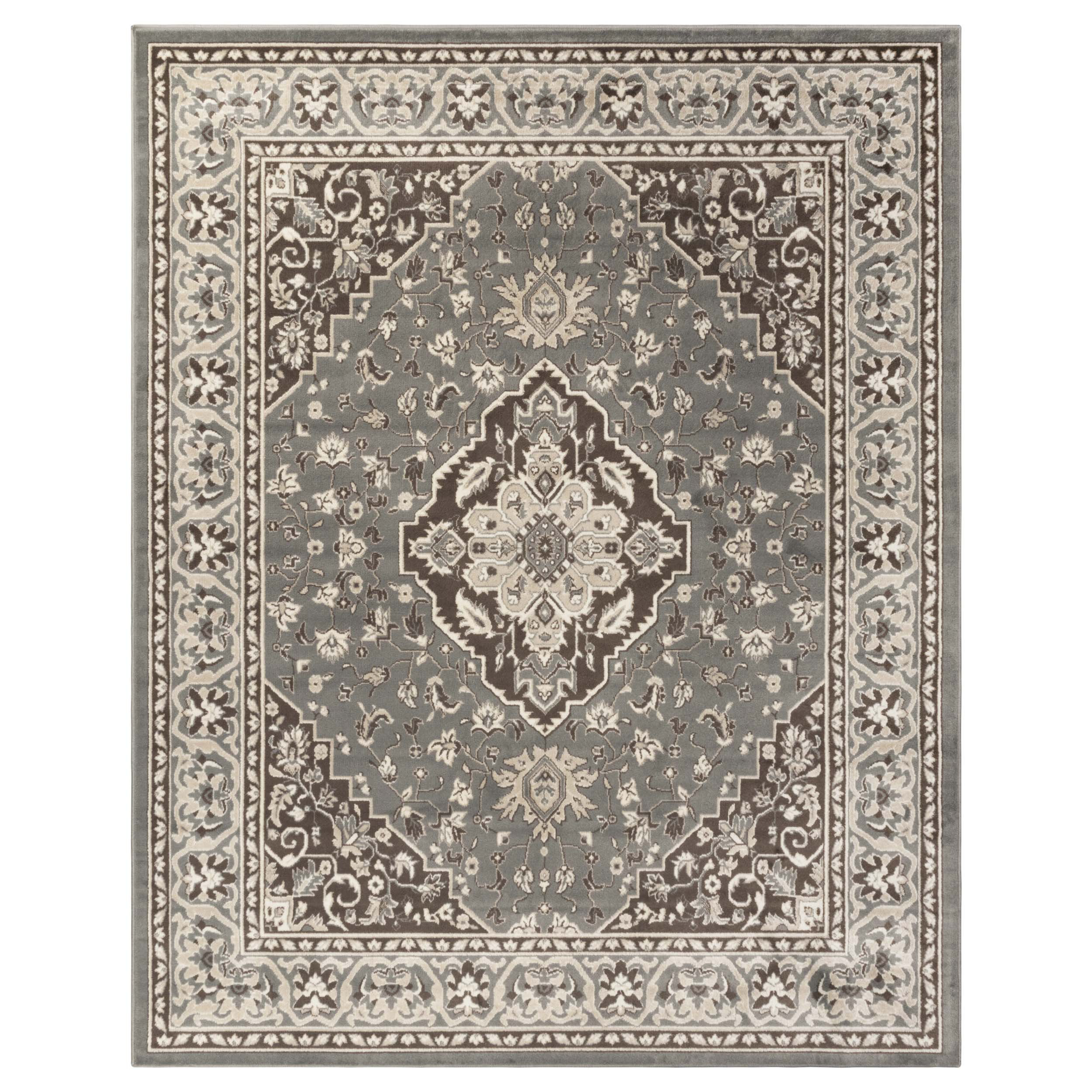 Glendale Traditional Oriental Floral Medallion Indoor Rug
