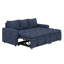 Canapé-lit modulaire modulaire avec lit escamotable, canapé convertible en forme de L avec siège de rangement-547105441