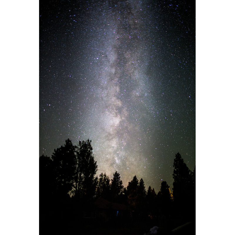 Milky Way, Sisters, Oregon by Jtobiasonphoto - Wrapped Canvas Print, 12" H x 8" W