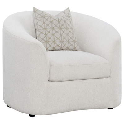 Chaise avec accoudoirs inclinés Rory Latte